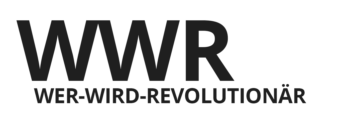 Company Logo - Offizielles Logo von Wer-Wird-Revolutionär
